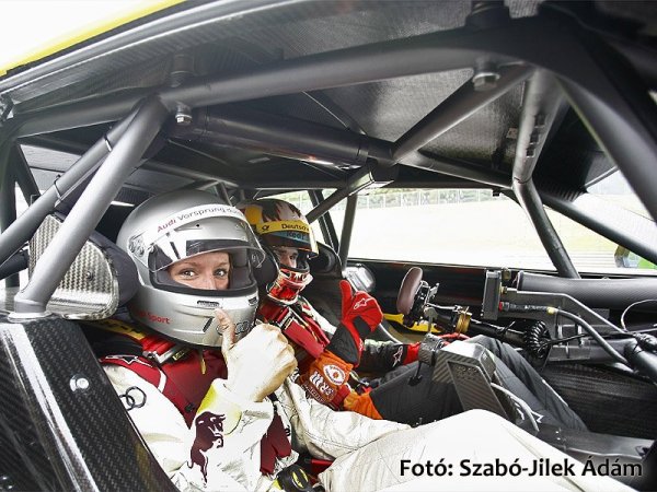 Katinka higgadtsága kellemes meglepetést okozott sofőrjének, Daniel Abtnak